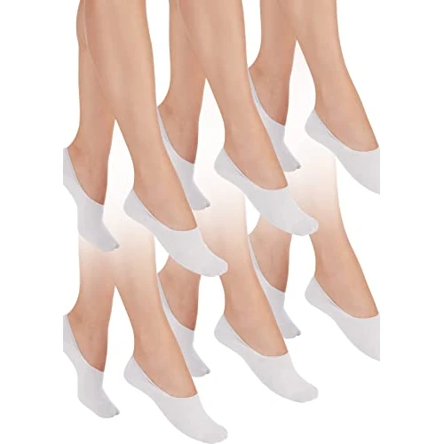 Limited-time offer: Golden Lady Women's Salvapiede Pariscarpa 6 Paia Slipper Socks Not Applicable, White (Bianco A), 35/38 from 10.31 £ to 7.90 £ (save 23%)