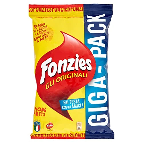 Offerta a tempo: Fonzies Gli Originali, Croccantini di Mais al Formaggio — 14% da 2,99 € a 2,58 €