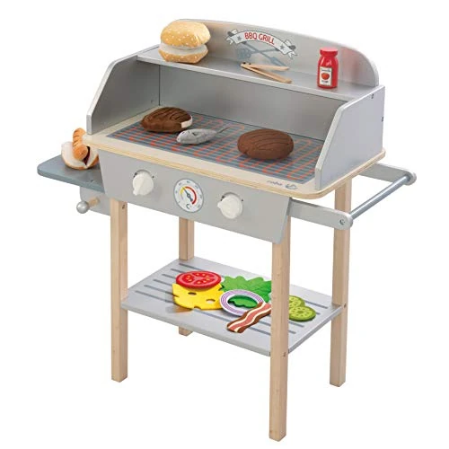 Offre limitée : roba Jouet Barbecue en Bois pour Enfant - Cuisine Extérieure + 14 Pièces d'Accessoires et Ingrédients Burger en Peluche de 52.49 € à 52.49 € (0.00% de remise)