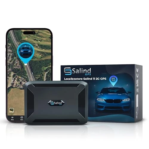 Oferta limitada: Salind 11 2G - Localizador GPS con Imán para Coches, Otros Vehículos y Maquinaria - Seguimiento en Tiempo Real, Historial de Rutas y Alarmas Antirrobo - Batería de hasta 90 Días (Modo Espera) de 29.99 EUR a 22.99 EUR (ahorro 23%)