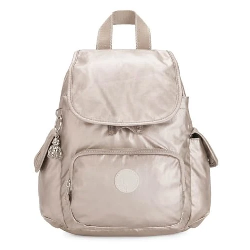 Offerta a tempo: Kipling City Pack Mini, Zaino Piccolo, Metallic Glow (Argento) - 39% da 94.90 € a 58.30 €