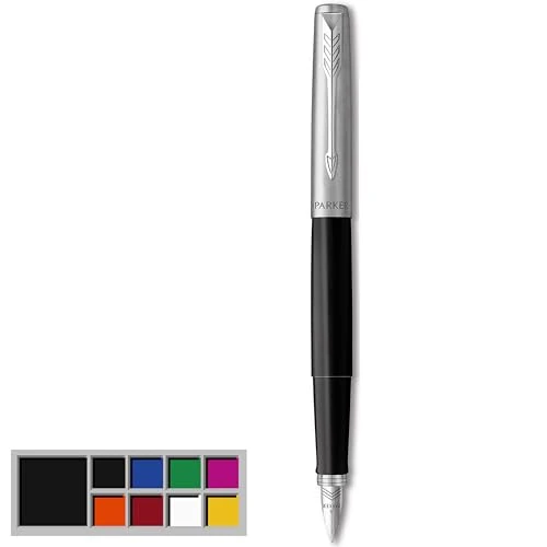Limited-time offer: Parker Jotter Originals Fountain Pen | Classic Black Finish | Medium Nib | Blue & Black Ink from 9.97 £ to 9.97 £ (save 0.00%)