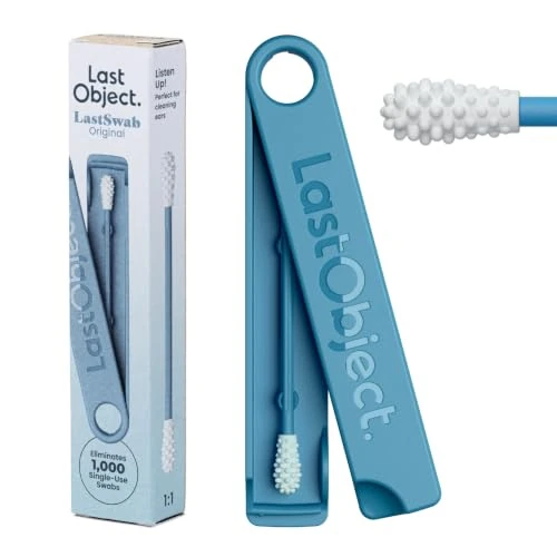 Oferta limitada: Bastoncillos reutilizables para la limpieza de los oídos – Alternativa sostenible a los bastoncillos desechables – Fáciles de limpiar – Con estuche de viaje - Azul de 9.99 € a 9.99 € (ahorro 0.00%)