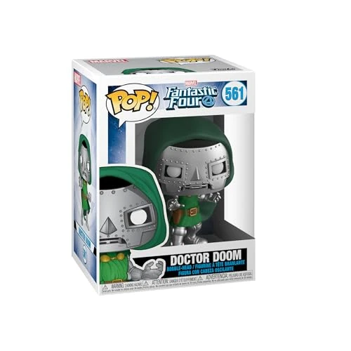 Offre limitée : Funko Pop! Marvel: Fantastic Four - Doctor Dr. Doom - Figurine en Vinyle à Collectionner - Idée de Cadeau - Produits Officiels - Jouets pour Les Enfants et Adultes - Comic Books Fans de 14.99 € à 14.99 € (0.00% de remise)