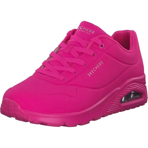 Limited-time offer: Skechers Women's Uno - Night Shades Trainers, Hot Pink Durabuck, 6.5 UK from 79.00 GBP to 44.00 GBP (save 44%)