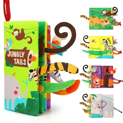 Limited-time offer: beiens Baby Books, Touch and Feel Crinkle Cloth Books for Babies, Baby Essentials for Newborn, Car Seat Gifts for 0 3 6 12 Months from 9.99 GBP to 9.99 GBP (save 0%)