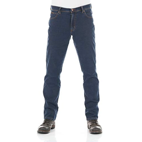 Wrangler Texas Slim, Vaqueros Classic para Hombre, Cross Game, 31W / 34L