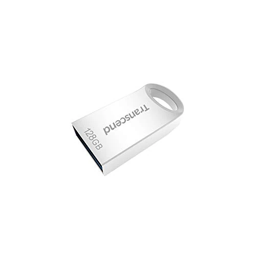 Offerta a tempo: Transcend JetFlash da 128 GB, chiavetta USB compatta 3.1 Gen 1 (per portachiavi), colore argento - TS128GJF710S - 39% da 34.99 € a 21.51 €