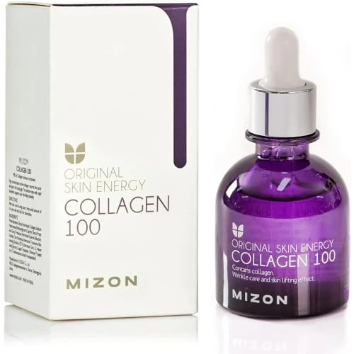 Limitiertes Angebot: [MIZON] COLLAGEN 100 (30 ml) Koreanische Hautpflege – Straffendes Kollagenserum mit Adenosin & Peptiden – Anti-Aging Pflege für empfindliche Haut – Feuchtigkeitszufuhr – Natürliche Inhaltsstoffe von 19.80 EUR auf 12.57 EUR (Spare 37%)