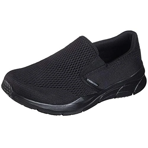 Limited-time offer: Skechers Men's 232016 EQUALIZER 4.0 TRIPLE-PLAY Trainers, Black Engineered Mesh/Black Trim, 9.5 UK from 64.00 GBP to 41.35 GBP (save 35%)