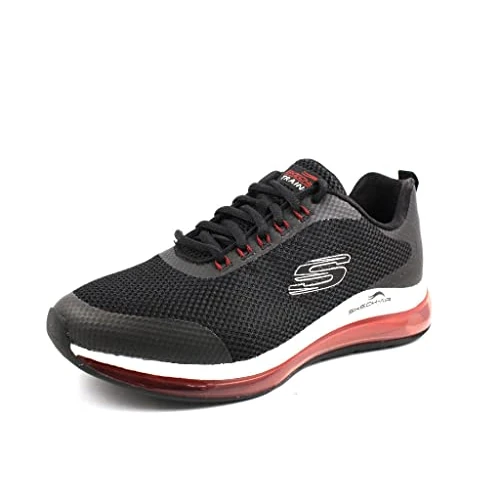 Offerta a tempo: Skechers, Scarpe da Ginnastica Uomo, Nero (Black/Red), 39 EU - 47% da 99.95 € a 52.74 €