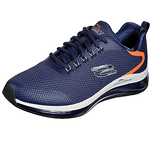 Offerta a tempo: Skechers Skechers, Scarpe da Ginnastica Uomo, Navy, 46 EU - 50% da 99.95 € a 49.51 €