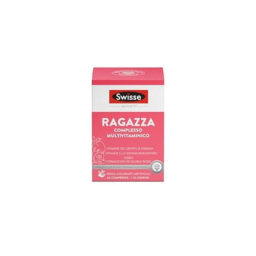 Limitiertes Angebot: Swisse Multivitaminico Ragazza Integratore, 60 compresse von 20.90 EUR auf 14.79 EUR (Spare 29%)