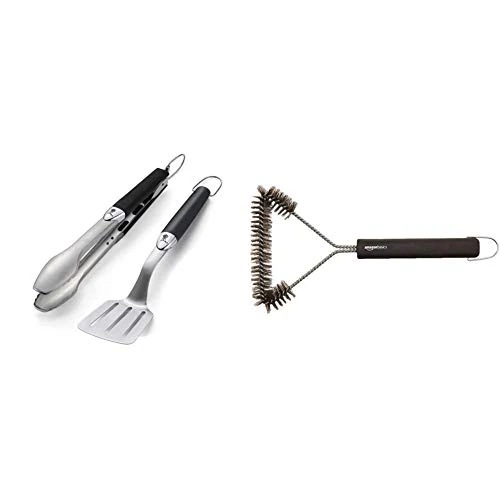 Offerta a tempo: Weber 6645 Kit 2 Accessori Originali per Grill & Amazon Basics — 20% da 56,14 € a 44,97 €