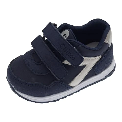 Offerta a tempo: Chicco, Scarpe Bambino, Sneakers Bambino con Chiusura con Doppio Strappo, Scarpe Bambini, Designed in Italy - 50% da 29.99 € a 14.95 €