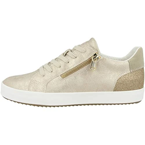 Geox Femme D Blomiee A Sneakers, Lt Gold, 36 EU