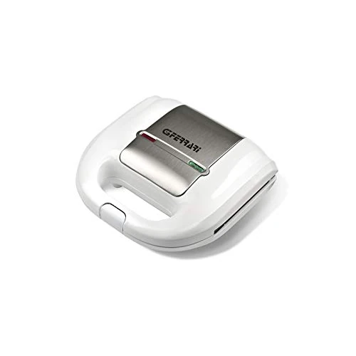 Offerta a tempo: G3 Ferrari G10115 Mytoast Tostiera, 750 W, Piastre antiaderenti, Maniglia con chiusura, Dimensioni piastre 22 x 13 cm, Bianco - 0.0% da 26.00 € a 26.00 €