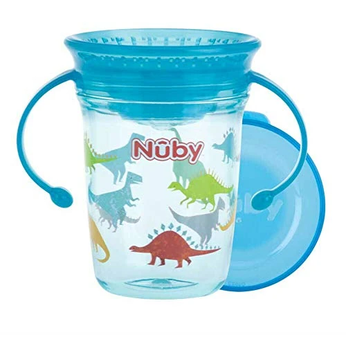Limited-time offer: Nuby - Cup 360 gr 6m Hand Blue - 1 Piece from 13.44 £ to 13.44 £ (save 0.0%)