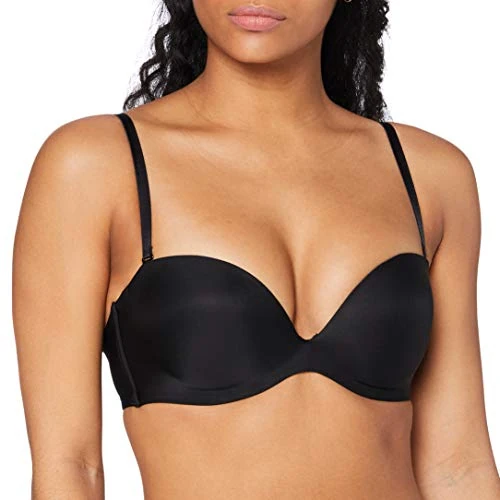 Zeitlich begrenztes Angebot: Triumph Damen Minimizer-BH Stepy Soft 01 WDP, mit Bügel, Gepolstert, Verstellbare Träger, 80A, Schwarz von 45.00 € auf 25.16 € (44% Rabatt)