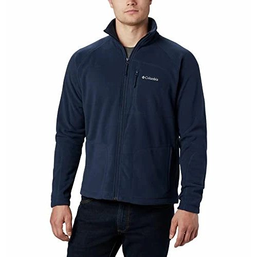 Columbia Fast Trek 2 Full Zip Fleece, Giacca In Pile Con Cerniera Intera Uomo, Collegiate Navy, XL