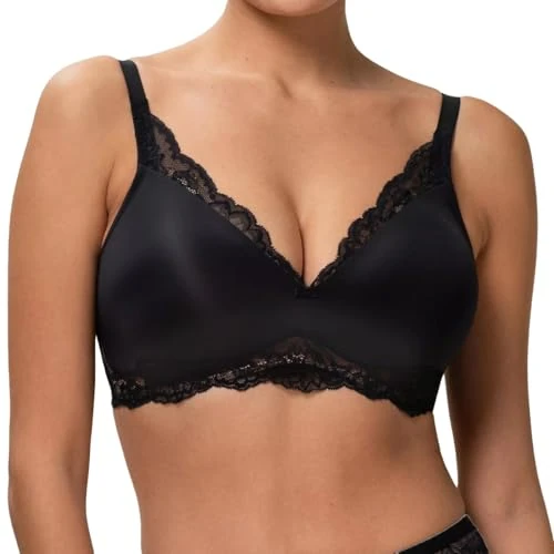 Triumph Amourette Charm P Padded Bra Femme, BLACK, 70D