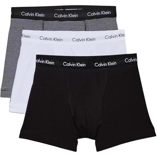Oferta limitowana: Calvin Klein Bokserki męskie (3 sztuki), Biały/B&w Stripes/czarny, L z 129.99 zł na 129.99 zł (oszczędź 0.00%)