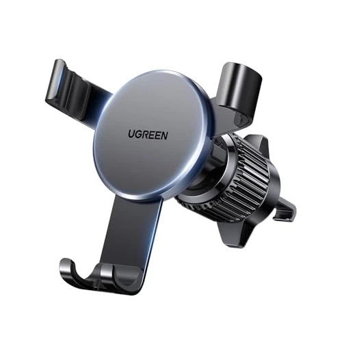 UGREEN Auto Telefoonhouder 2022 Verbeterde Ontluchter Staart Haak Car Phone Holder Compatibel met iPhone 14 13 12 Pro Max XR Galaxy S22 S21 S20 Huawei P30 P20 enz(Zwart)