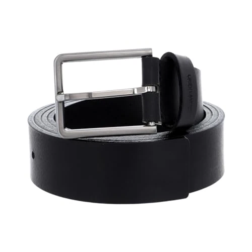Limited-time offer: Calvin Klein Men's Essential Belt 35 mm Leather Belt, Black, 32 from 45.00 GBP to 28.91 GBP (save 36%)