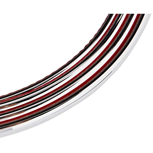 4R Quattroerre.it 19988 Perfil Cromado Adhesivo para Dam Parachoques Completo Delantero + Trasero Alfa Giulietta con Biadesivo 3M APT