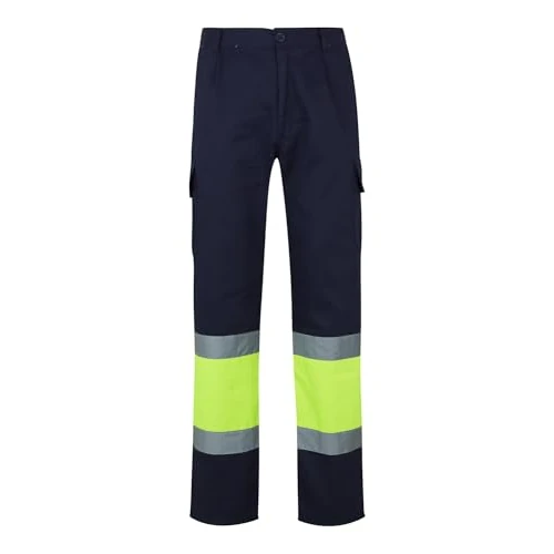 Offerta a tempo: VELILLA 157 Pantaloni Bicolore Multitasche Alta Visibilità, Colore Blu marino e Giallo Fluoro, Taglia 5XL - 15% da 26.29 € a 22.35 €
