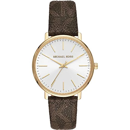 Tijdelijke aanbieding: Michael Kors Pyper Watch for Women, Quartz three hand movement with PVC strap van 122.70 € naar 122.70 € (0.00% korting)