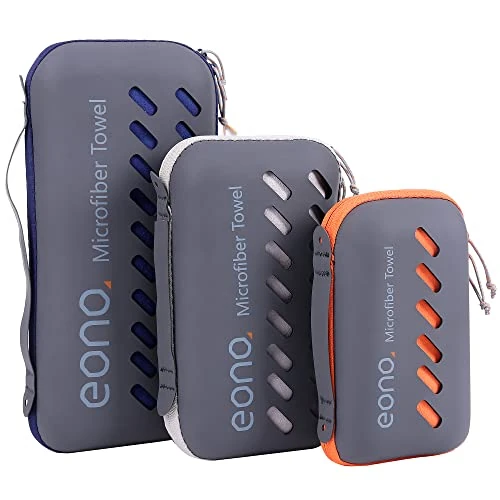 Offerta a tempo: Eono Asciugamano in Microfibra, Spiaggia Si asciuga Rapidamente, Super Assorbente, Compatto, Perfetto per Lo Sport, Viaggi, Campeggio, Palestra, Piscina - 0.00% da 19.99 € a 19.99 €