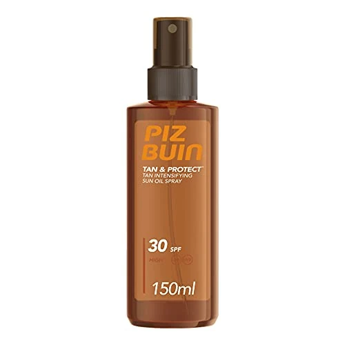 Offre limitée : Piz Buin - Protection Solaire, Spray Huile Tan & Protect Accélérateur de Bronzage SPF 30 - Spray Haute Protection 150 ml de 23.47 € à 23.47 € (0.00% de remise)