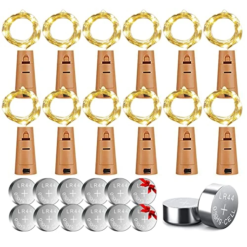 Limited-time offer: HELESIN 10 X Bottle Lights, Beautiful Bottle Light with battary from 14.39 £ to 14.39 £ (save 0.00%)