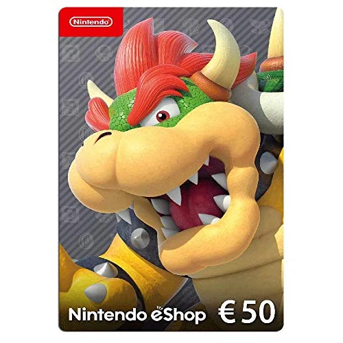 Nintendo eShop Carta regalo 50€ | Codice download (EU) | Switch