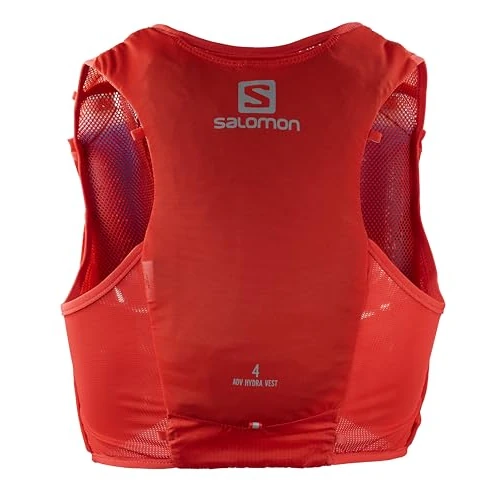 Offerta a tempo: Salomon ADV Hydra Vest 4, gilet di idratazione comfort e stabilità con borracce morbide di facile accesso, ampia tasca in gel, semplice spazio per il trail running - 30% da 105.00 € a 73.70 €