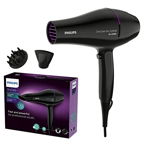 Philips DryCare Pro Hair Dryer with Powerful AC motor (Model BHD274/00)