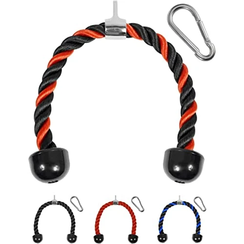 Limited-time offer: Yes4All UTZ9 Tricep Rope, 68.6 cm - Red Black from 10.94 £ to 10.94 £ (save 0.00%)