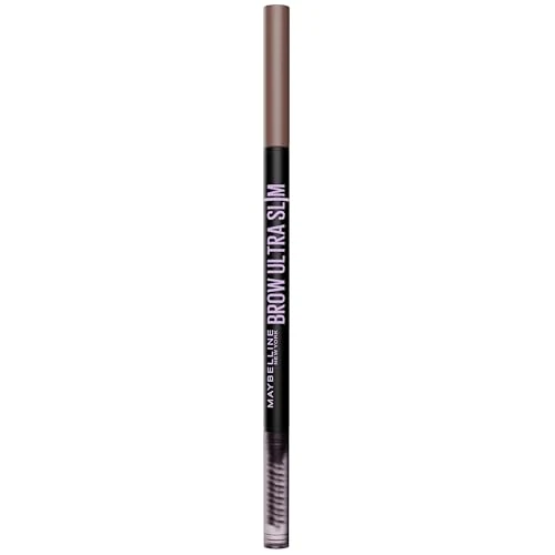 Offerta a tempo: Maybelline New York Matita per Sopracciglia, Sopracciglia Definite, Formula Che Non Si Sfalda, Con Punta di Precisione e Pettinino, Brow Ultra Slim, Tonalità Soft Brown, 7,2 g - 31% da 8.95 € a 6.20 €