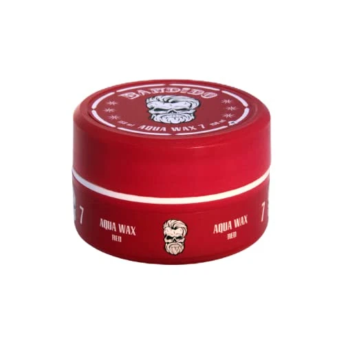 Limitiertes Angebot: Bandido Aqua Hair Wax Nr.7 Red 150ml | Haargel | Gel Wax | Haarwachs mit Fruchtigem Duft und Starkem Halt von 9.99 EUR auf 8.99 EUR (Spare 10%)