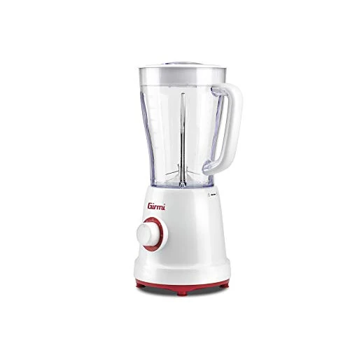 Limited offer: Girmi FR46 Electric Mixer, 1.5 Litre, 2 Speeds with Pulse, 4 Stainless Steel Blades, Measuring Cap, Safety Device, White/Red from 39.90 EUR to 16.99 EUR (save 57%)