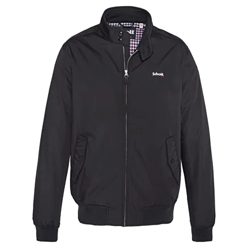 Tijdelijke aanbieding: Schott NYC Jas voor heren, Zwart, XL van 79.95 € naar 79.95 € (0.00% korting)
