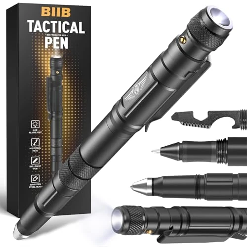 Oferta limitada: BIIB Regalos Originales para Hombre, Boligrafo Multifuncion con LED de 19.99 € a 15.99 € (ahorro 20%)