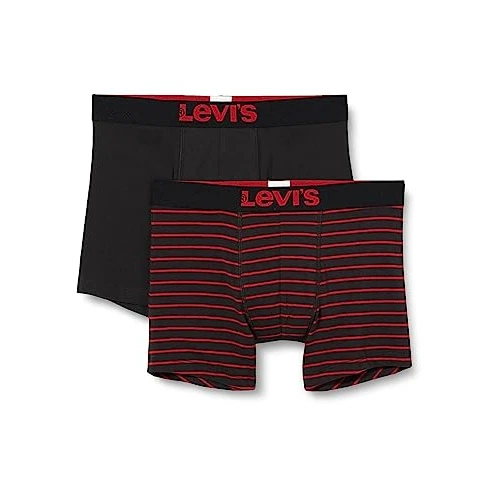 Levi's Boxer BOXER Mężczyźni, czerwony/czarny, L