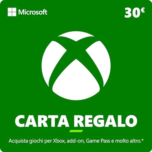 Offerta a tempo: Xbox - Carta Regalo Digitale - 30 EUR - 0.00% da 30.00 € a 30.00 €