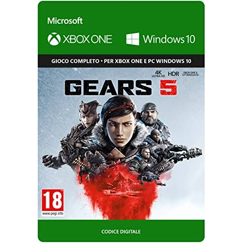 Offerta a tempo: Gears of War 5 Standard - Xbox One Codice download - 43% da 69.99 € a 39.99 €