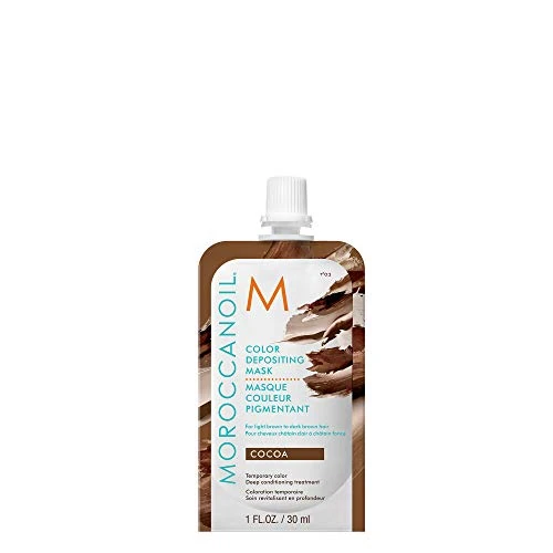 Offerta a tempo: Moroccanoil Color Depositing Mask Probepackung, 30 ml, Cocoa - 0.00% da 9.00 € a 9.00 €