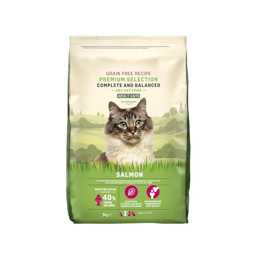 Oferta limitada: Marca Amazon - Lifelong - Alimento seco para gatos adultos con salmón fresco, receta sin cereales - 3 kg (Paquete de 1) de 26.87 EUR a 26.87 EUR (ahorro 0%)