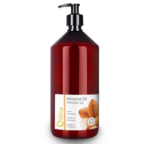 Offerta a tempo: Olio di Mandorle Pelle (Corpo e Viso) e Capelli, Anti Smagliature Gravidanza, Pelle Atopica e Bambini, Olio per Massaggi Professionale, Idratante e Ricco Vitamina E. 100% Naturale e Puro - 1000 ml - 0.00% da 19.67 € a 19.67 €