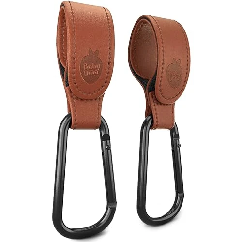 Offerta a tempo: Baby Uma Ganci Passeggino Porta Borse - Similpelle [2 Pezzi] - 36% da 13.99 € a 8.99 €